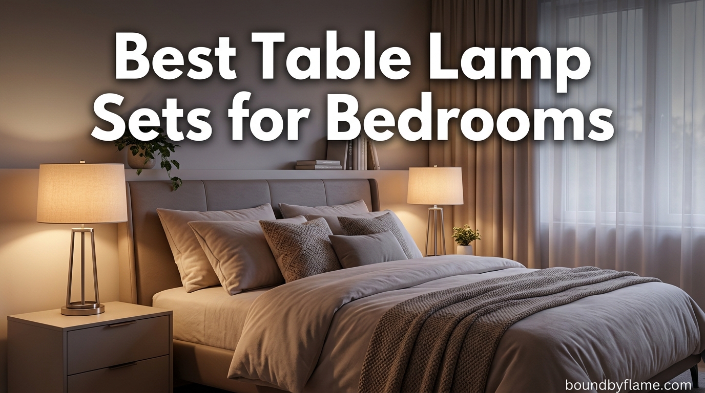 Best Table Lamp Sets for Bedrooms