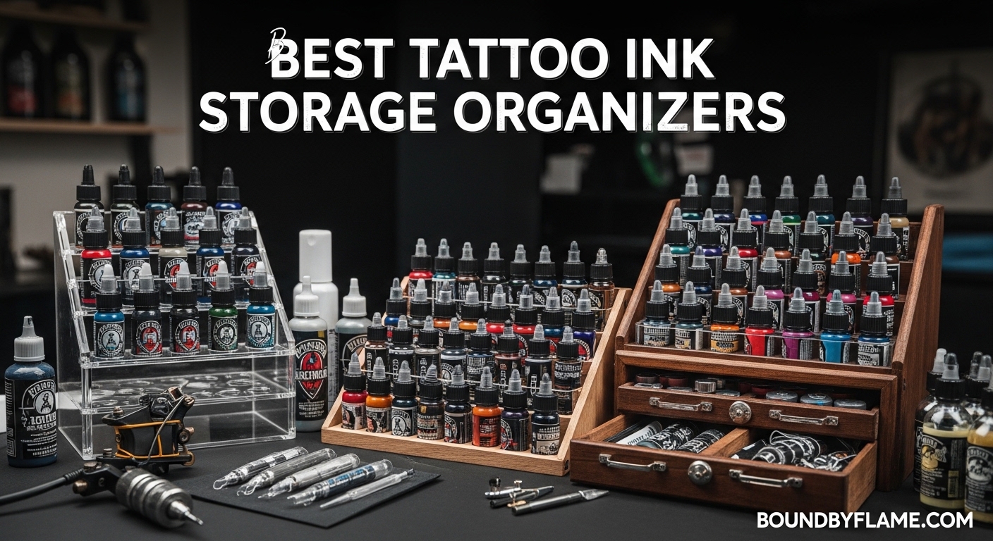 Best Tattoo Ink Storage Organizers
