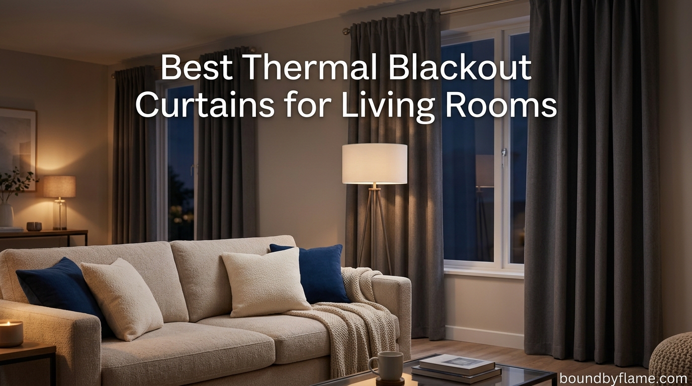 Best Thermal Blackout Curtains for Living Rooms