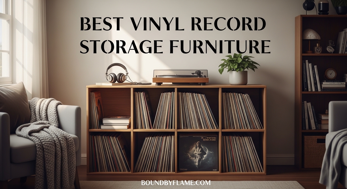Best Vinyl Record Storage Furniture