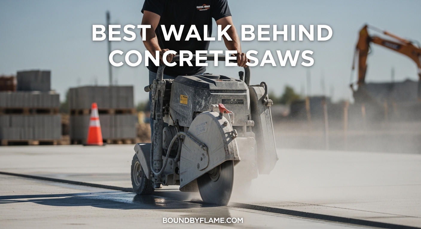 Best Walk Behind Concrete Saws