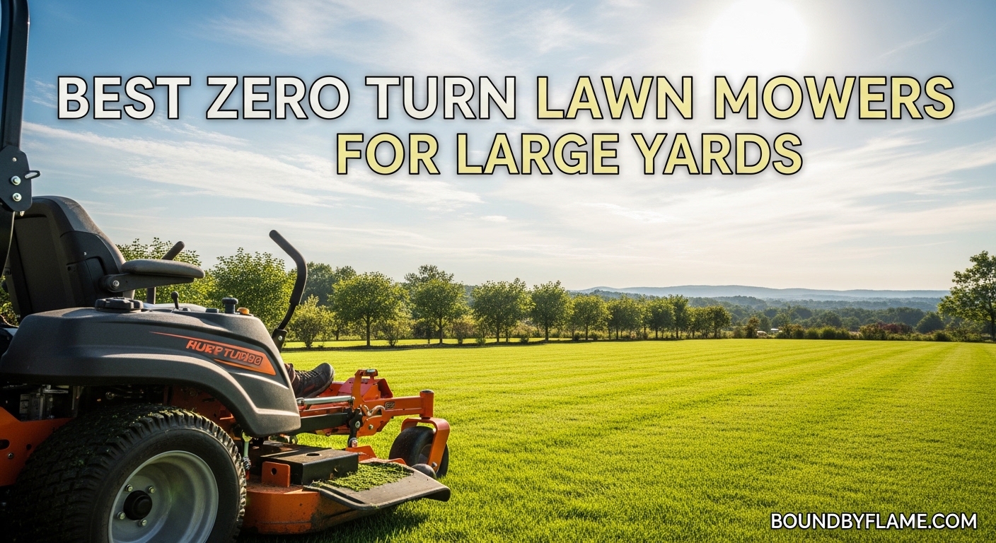 Best Zero Turn Lawn Mowers for Large Yards