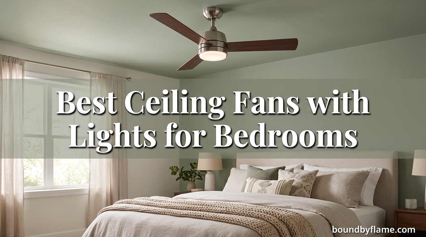 Best Ceiling Fans with Lights for Bedrooms