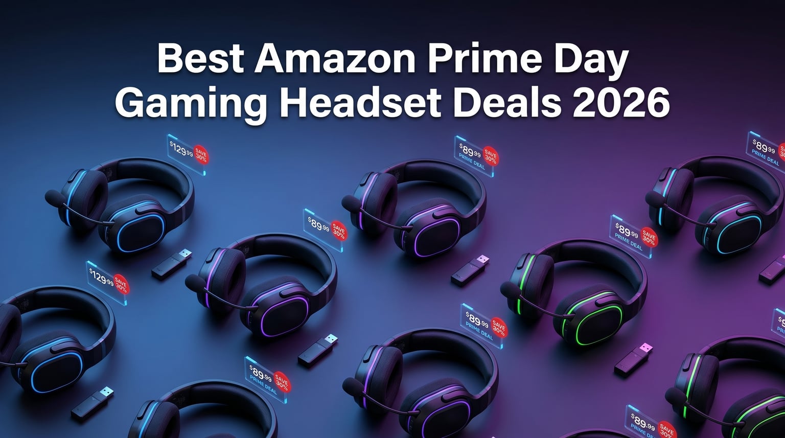 Best Amazon Prime Day Gaming Headset Deals 2026