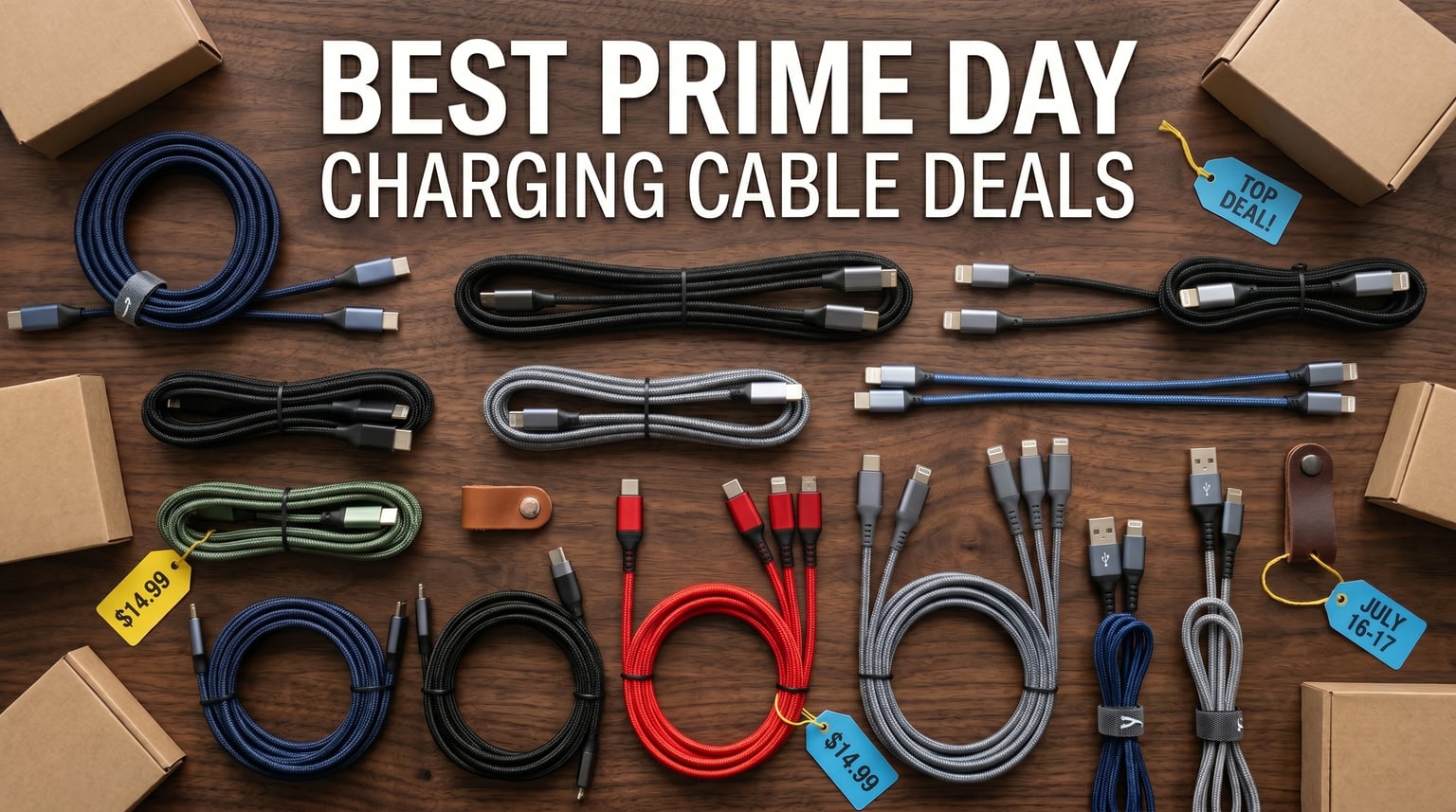 Best Amazon Prime Day Charging Cable Deals 2026