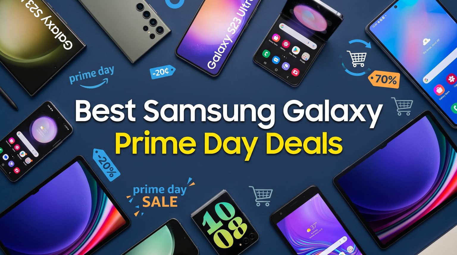 Best Amazon Prime Day Samsung Galaxy Deals 2026