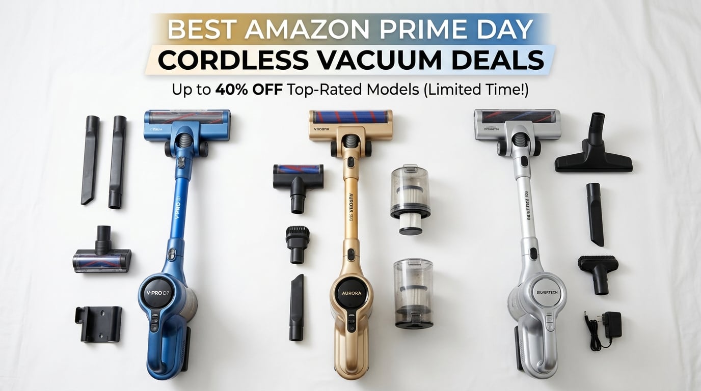 Best Amazon Prime Day Cordless Vacuum Deals 2026