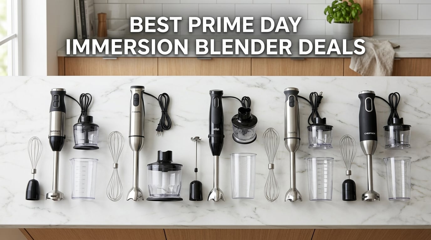 Best Amazon Prime Day Immersion Blender Deals 2026