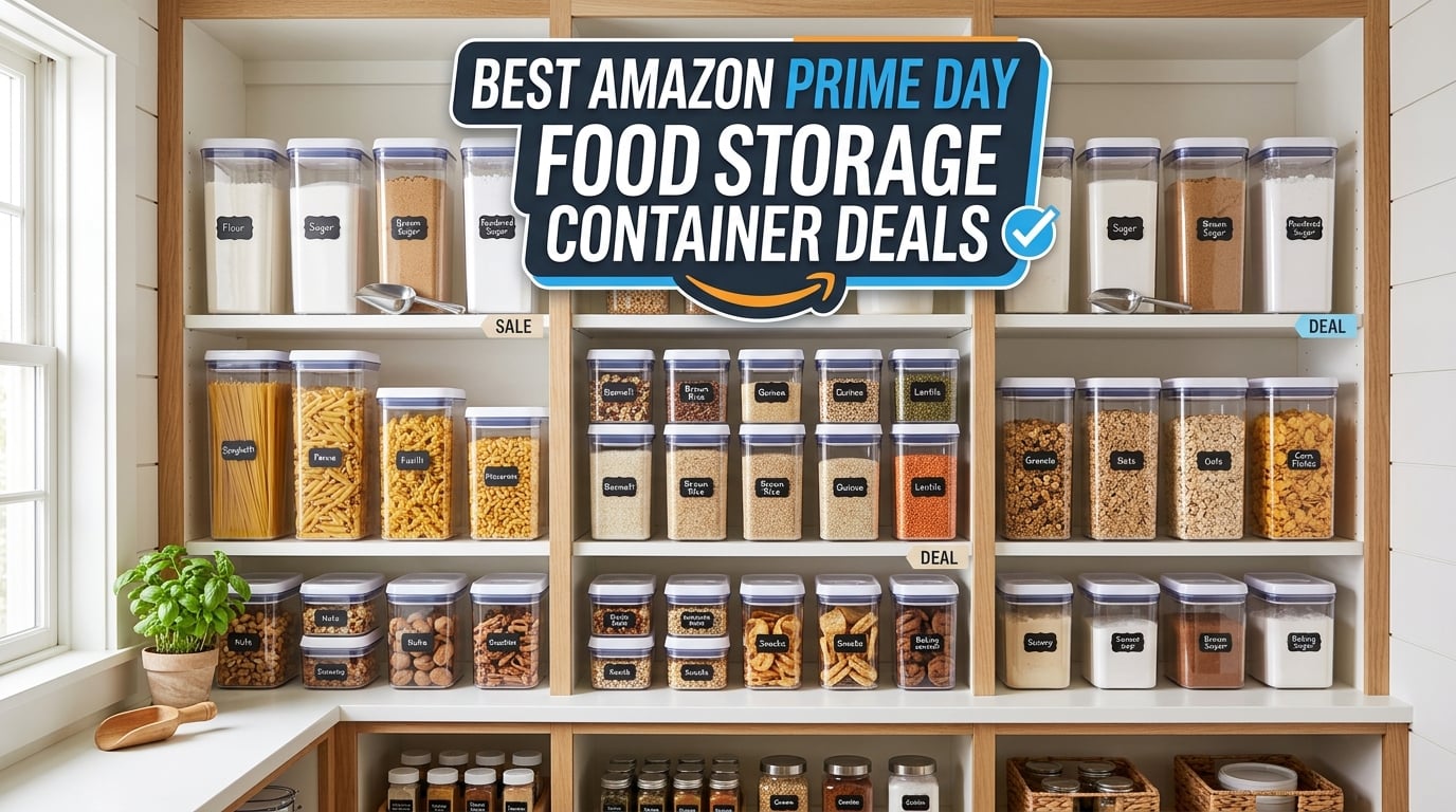 Best Amazon Prime Day Food Storage Container Deals 2026