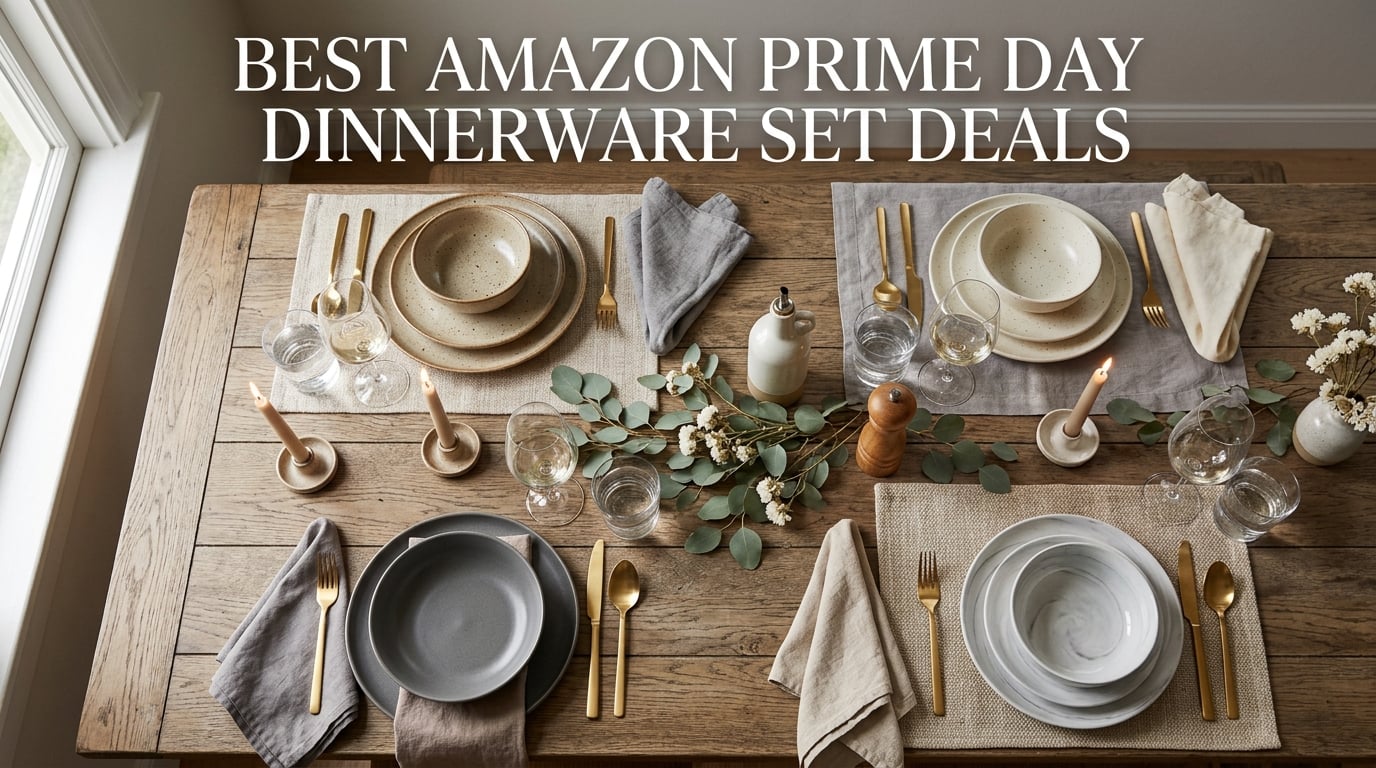 Best Amazon Prime Day Dinnerware Set Deals 2026