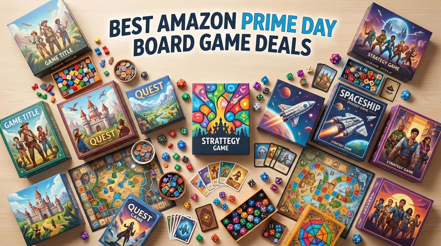 Best Amazon Prime Day Board Game Deals 2026