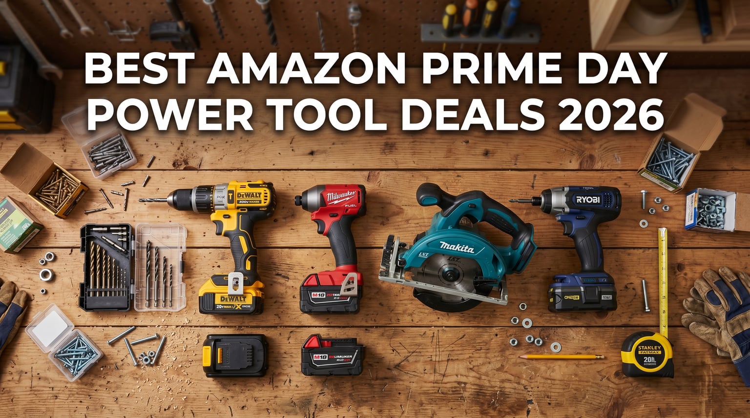 Best Amazon Prime Day Power Tool Deals 2026