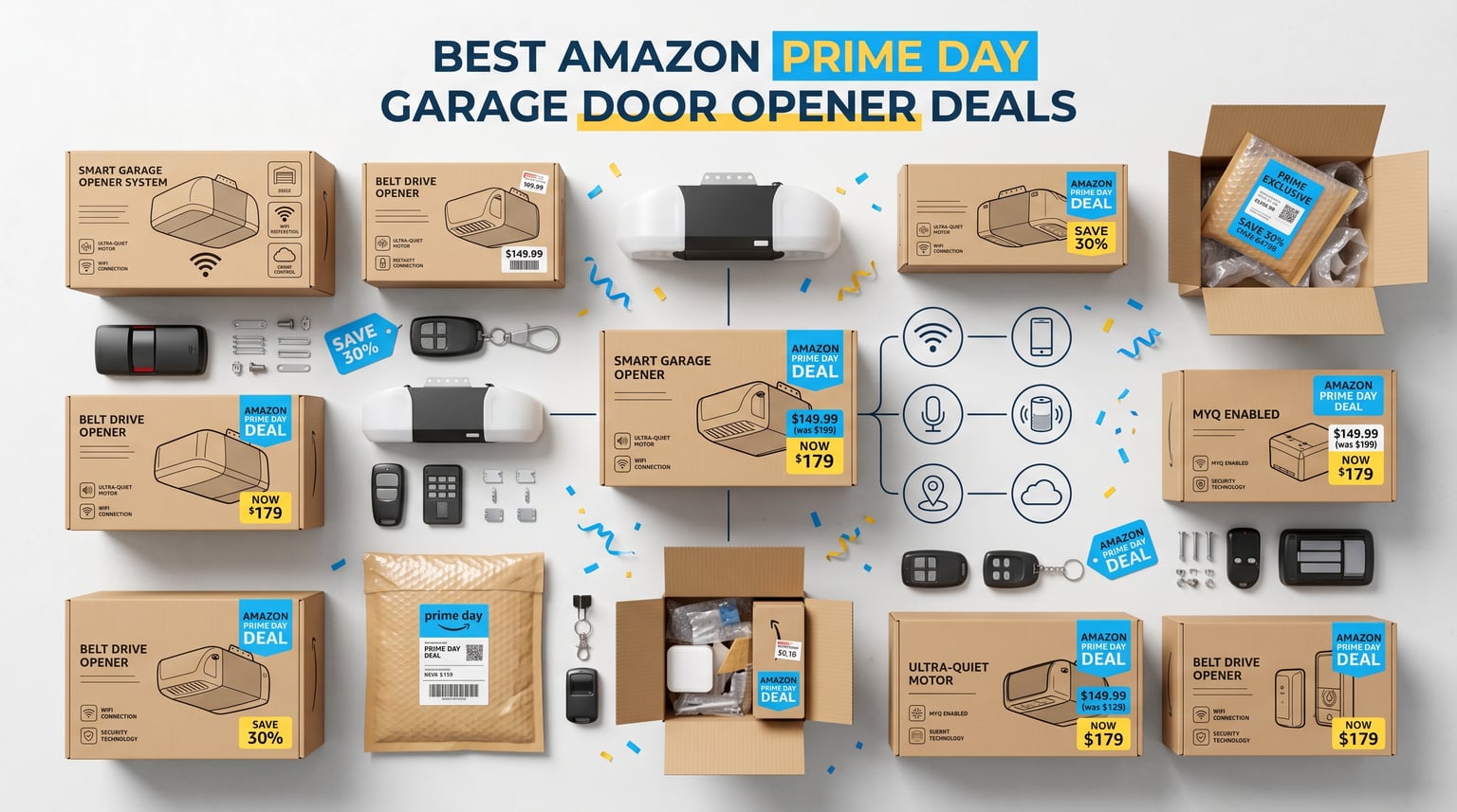 Best Amazon Prime Day Garage Door Opener Deals 2026