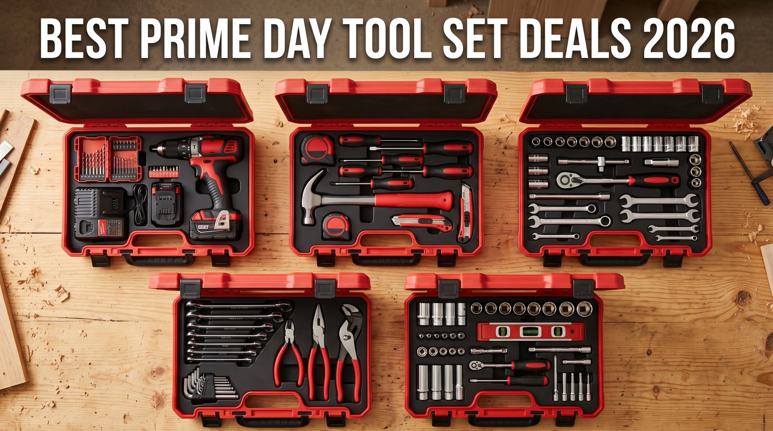Best Amazon Prime Day Tool Set Deals 2026