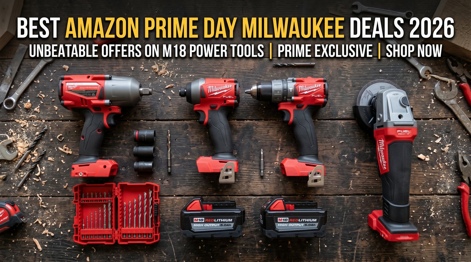 Best Amazon Prime Day Milwaukee Power Tool Deals 2026