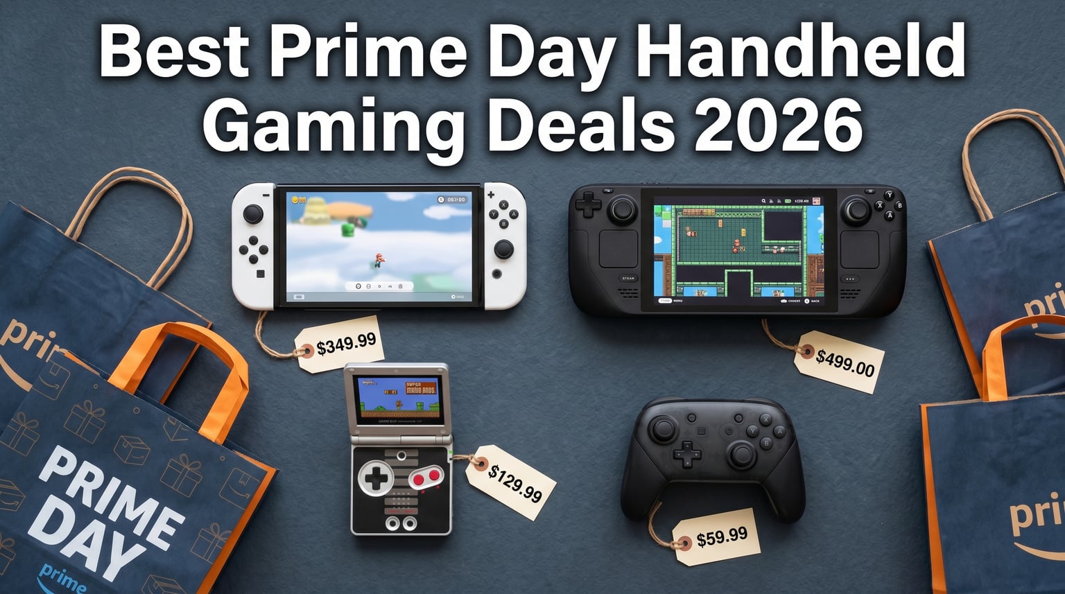 Best Amazon Prime Day Handheld Gaming Deals 2026