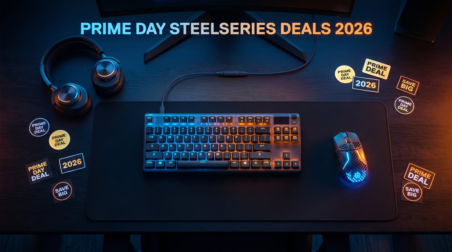 Best Amazon Prime Day SteelSeries Gaming Deals 2026