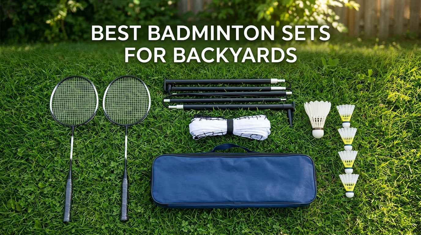 best badminton sets for backyards