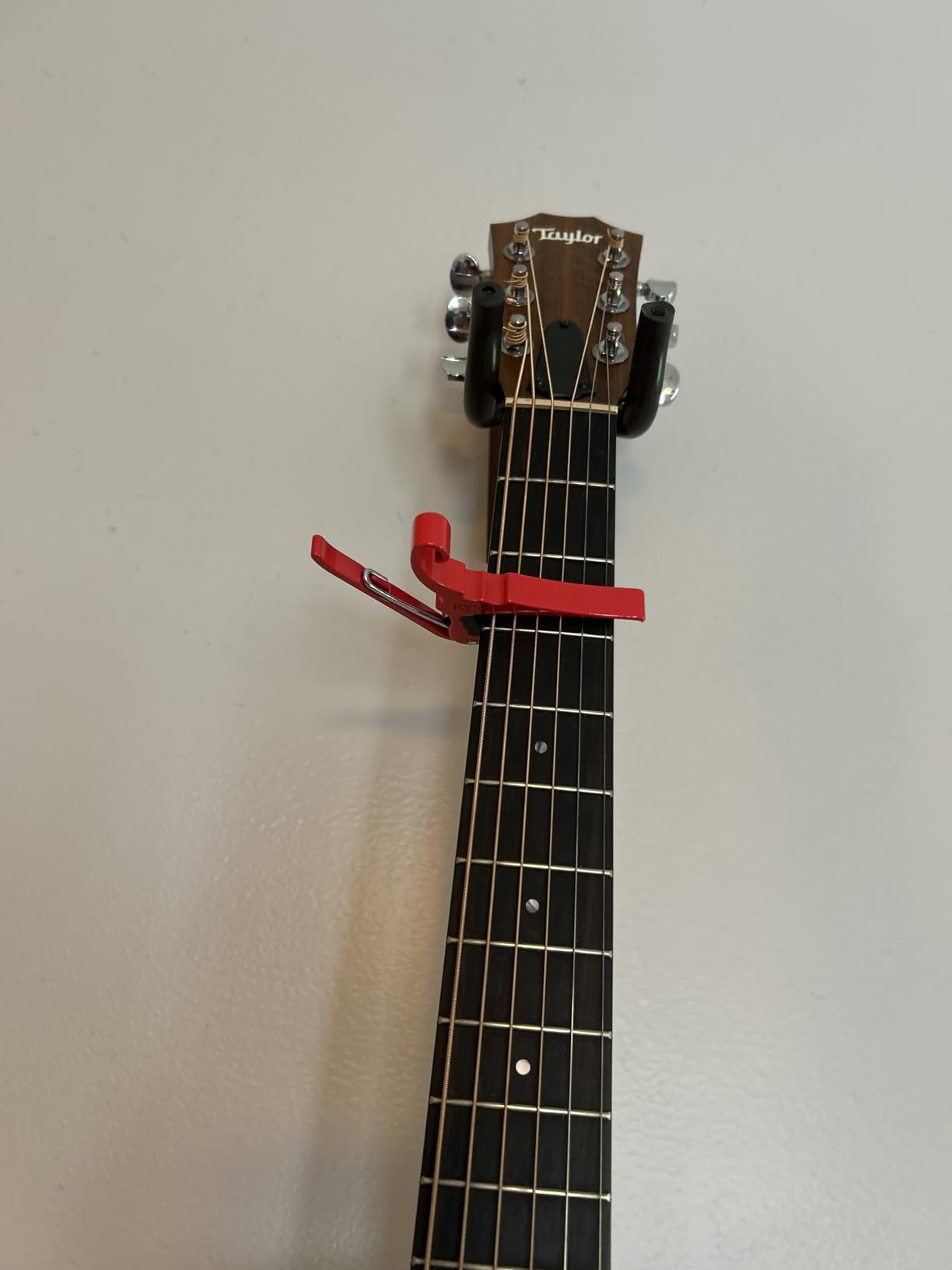 Kyser Quick-Change Guitar Capo for 6-String Acoustic Guitars, KG6BA, Black customer photo 1
