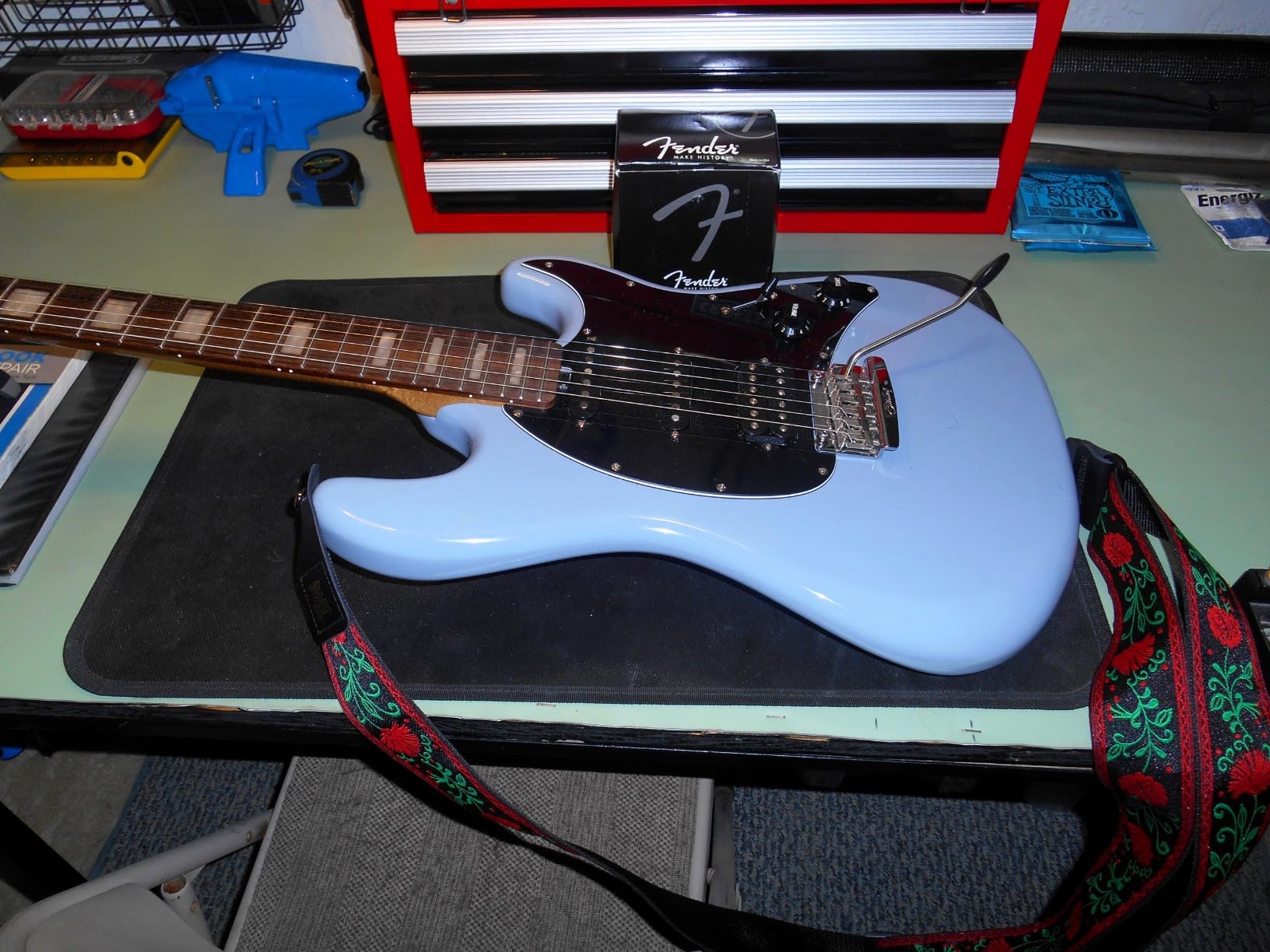 Fender Original 150 Electric Guitar Strings, Pure Nickel Wound, Ball End, 150L .009-.042 customer photo 1