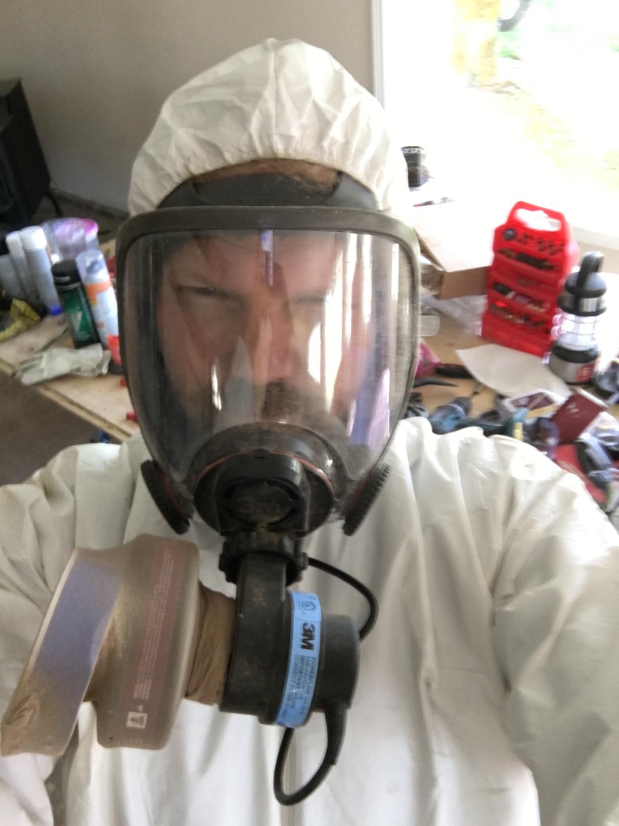 3M Powerflow Powered Air Purifying Respirator Kit 6900PF, Face-Mounted, Large, Protection Against Dust, Mist, Fumes, Lead, Mold, Asbestos, Radionuclides, Radon Daughters customer photo 1