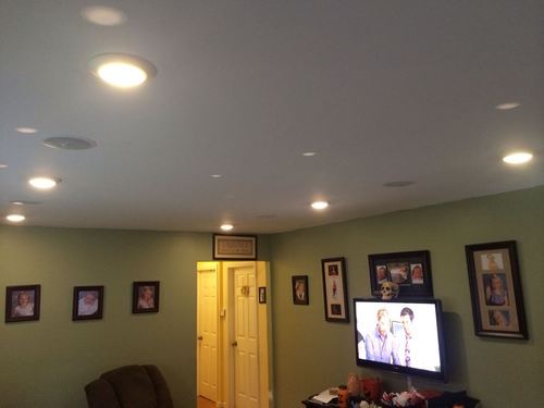 Pyle 6.5'' In-Wall/In-Ceiling Midbass Speakers (Pair) - 2-Way Woofer Speaker System, PDIC60 customer photo 1