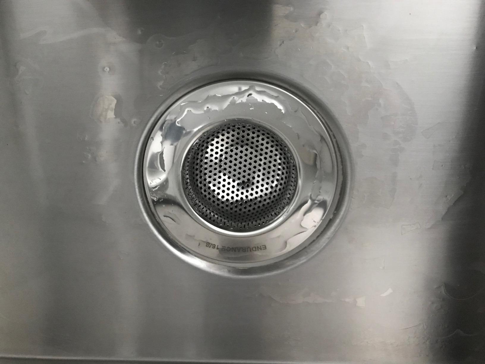 RSVP International Endurance Stainless Steel Large Sink Strainer, 4.5