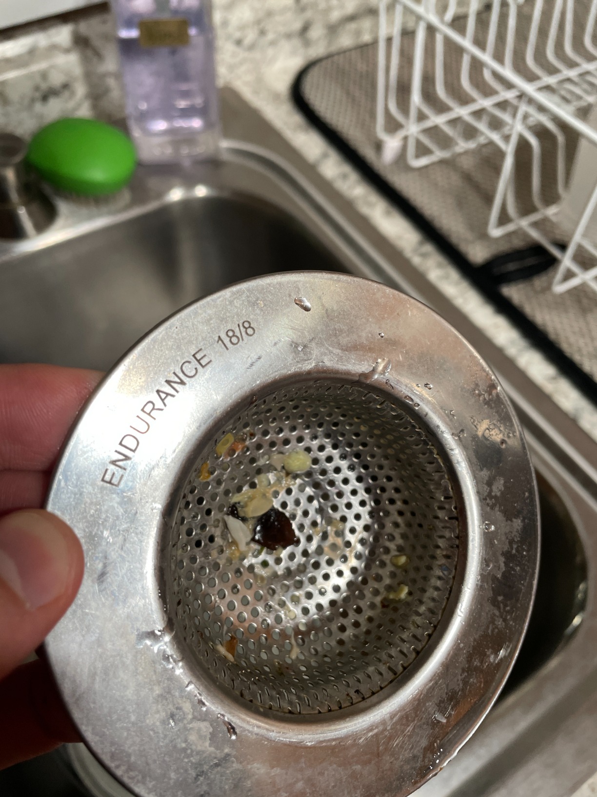 RSVP International Endurance Stainless Steel Large Sink Strainer, 4.5