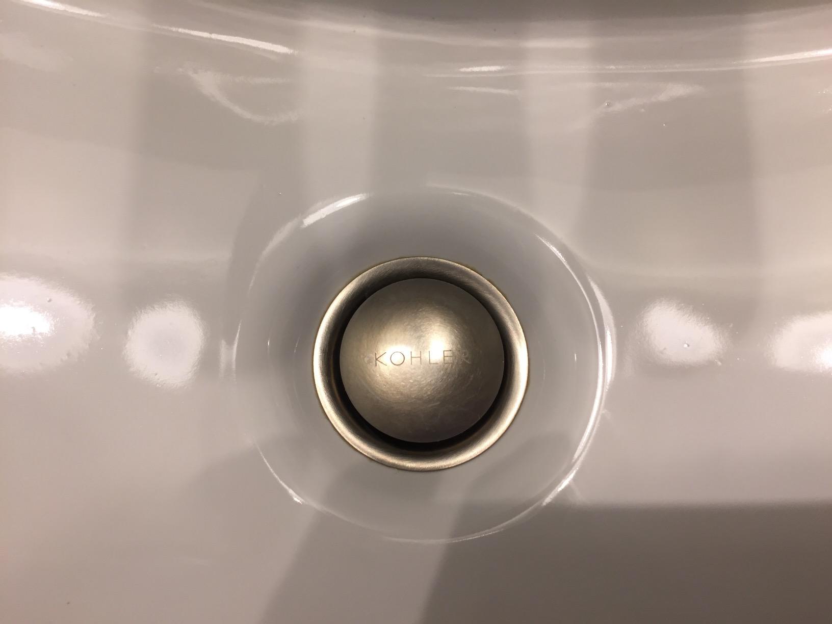 KOHLER K-394-4-BN Devonshire Widespread Bathroom Sink Faucet, Pop-Up Drain Assembly, 3-Hole Bathroom Faucets, 2-Handle, 1.2 GPM, Vibrant Brushed Nickel customer photo 2
