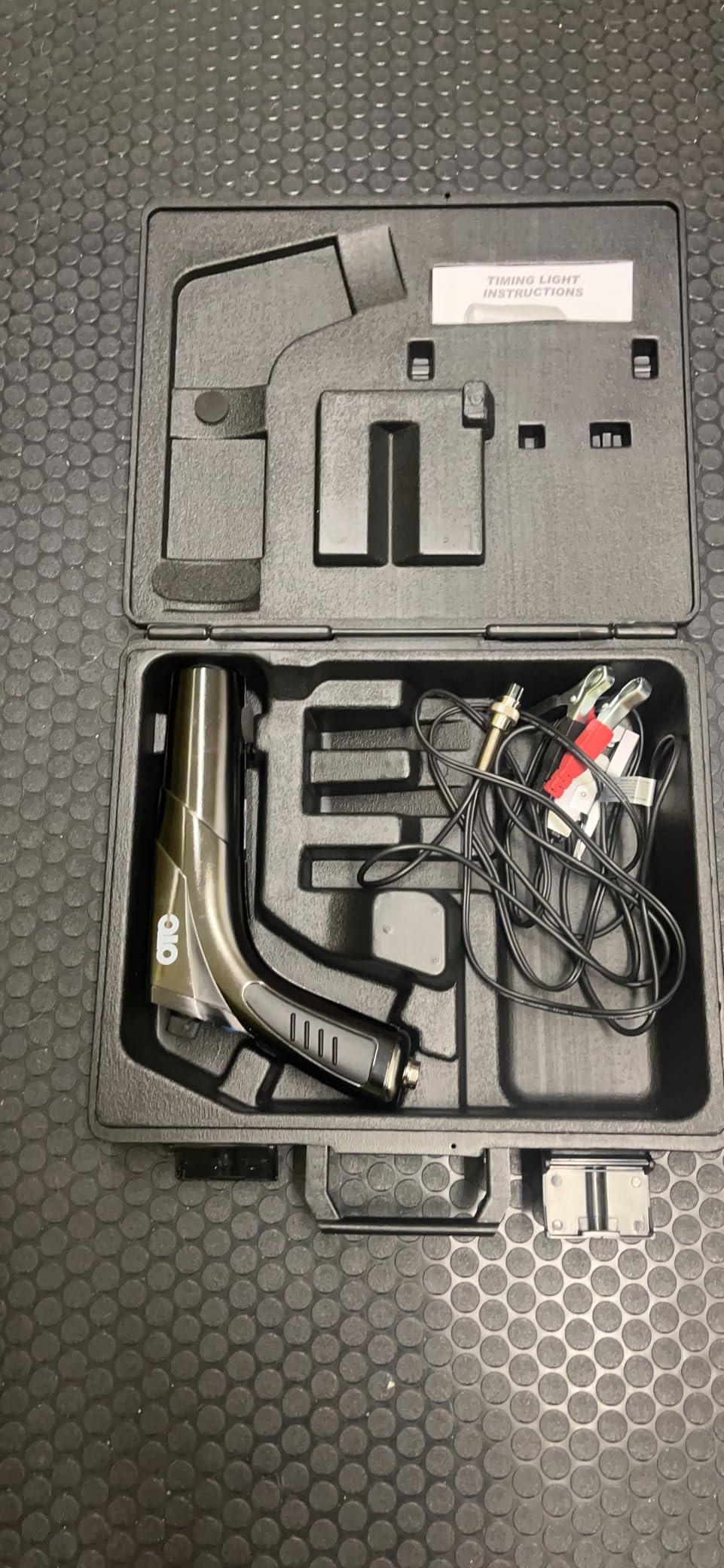 OTC 3365 Professional Advance Timing Light - Adjust Base/Advance Timing - All Metal Inductive Pickup, Reflected Super Bright Xenon Flash, Removable Leads, One Touch Control, Storage Case, and More customer photo 1