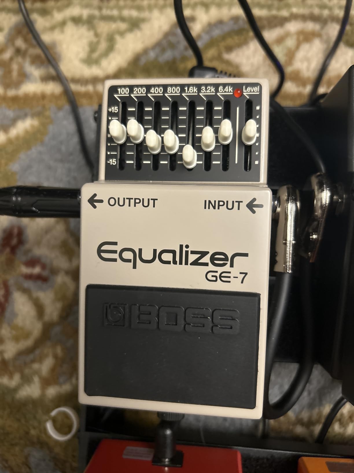 BOSS GE-7 Equalizer | Compact Graphic Equalizer Pedal | 7-Band EQ customer photo 1