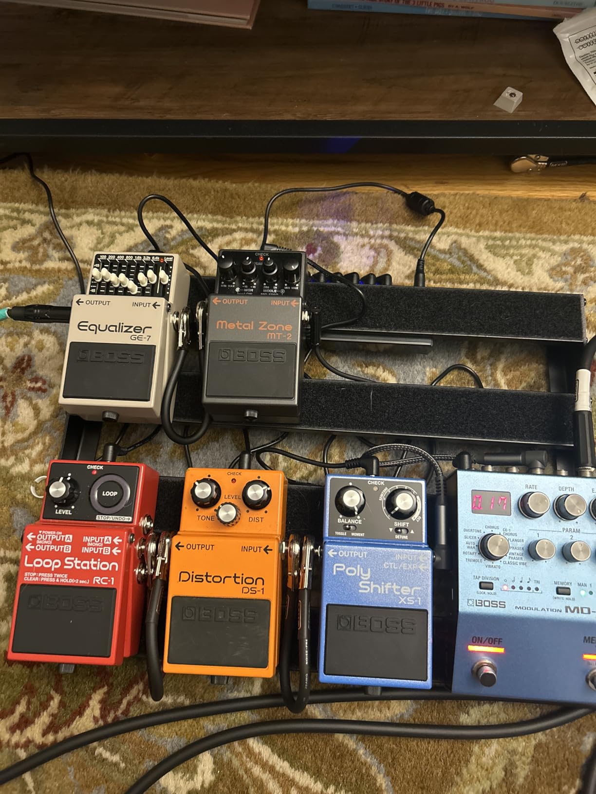 BOSS GE-7 Equalizer | Compact Graphic Equalizer Pedal | 7-Band EQ customer photo 2
