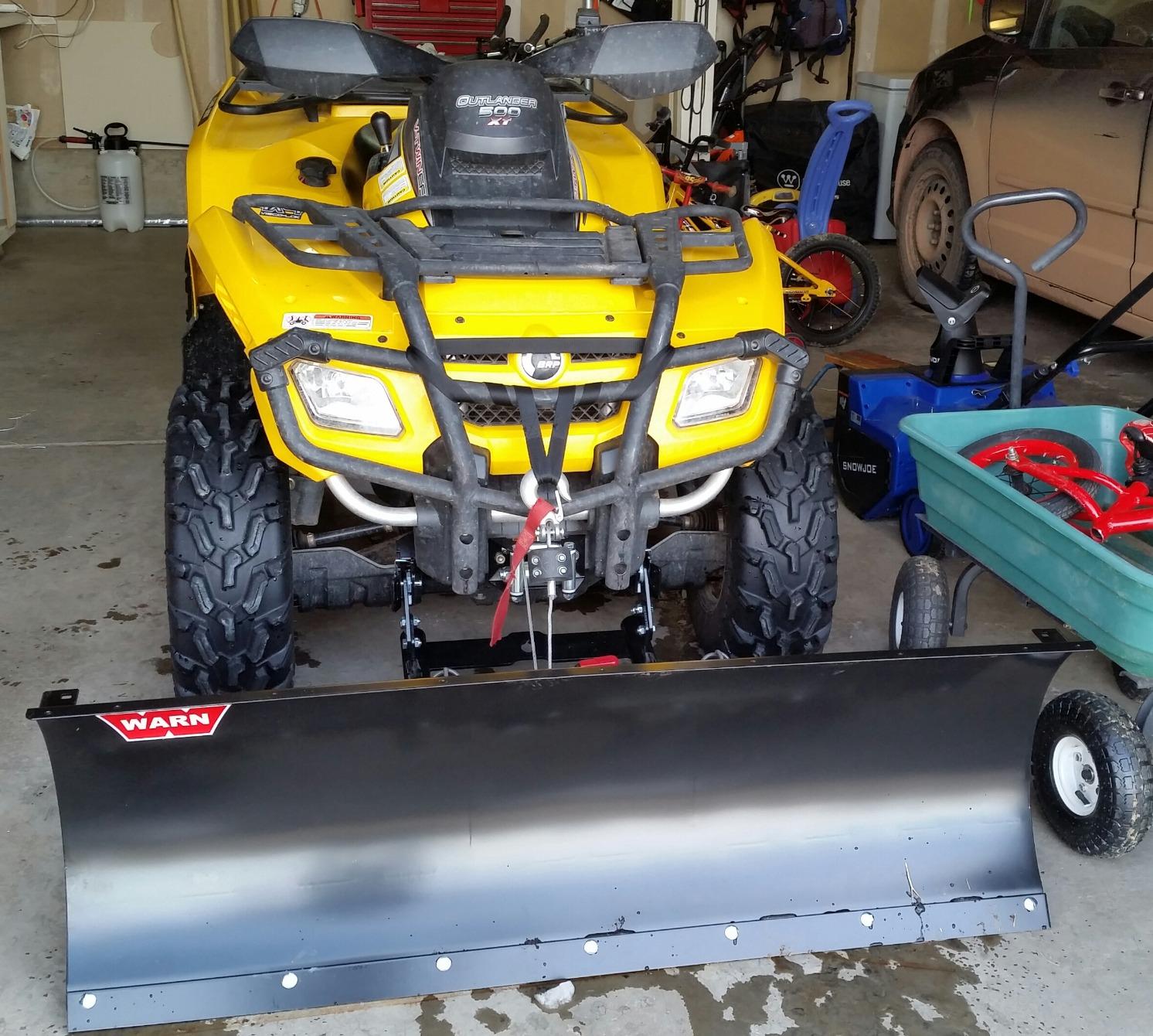 79234 ProVantage ATV Front Plow Mount Kit, Black customer photo 1