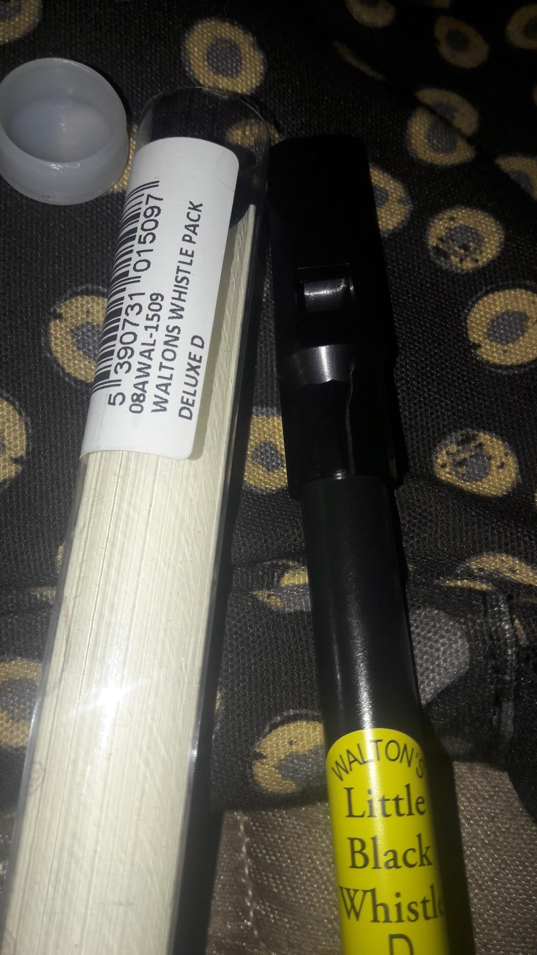 Irish Tin Whistle in Key of D - Waltons Little Black Penny Whistle, Traditional Celtic Folk Instrument from Ireland customer photo 2