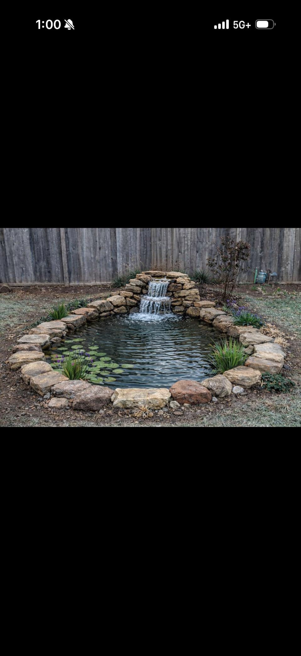 Lifeguard 15 ft. x 15 ft. EPDM Pond Liner - 45-Mil Rubber Liner for Outdoor Ponds, Waterfalls, Aquaponics, Retention Basins - Durable & Fish Safe customer photo 1