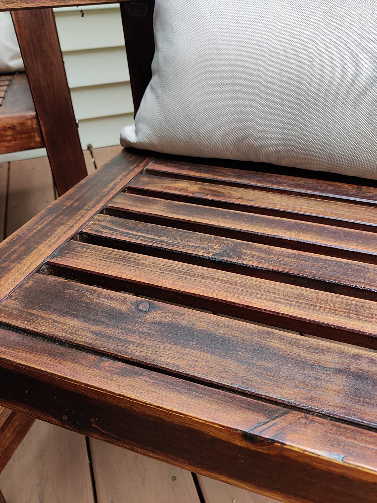 Cabot Australian Timber Oil Wood Stain and Protector, Jarrah Brown, 1 Quart customer photo 2