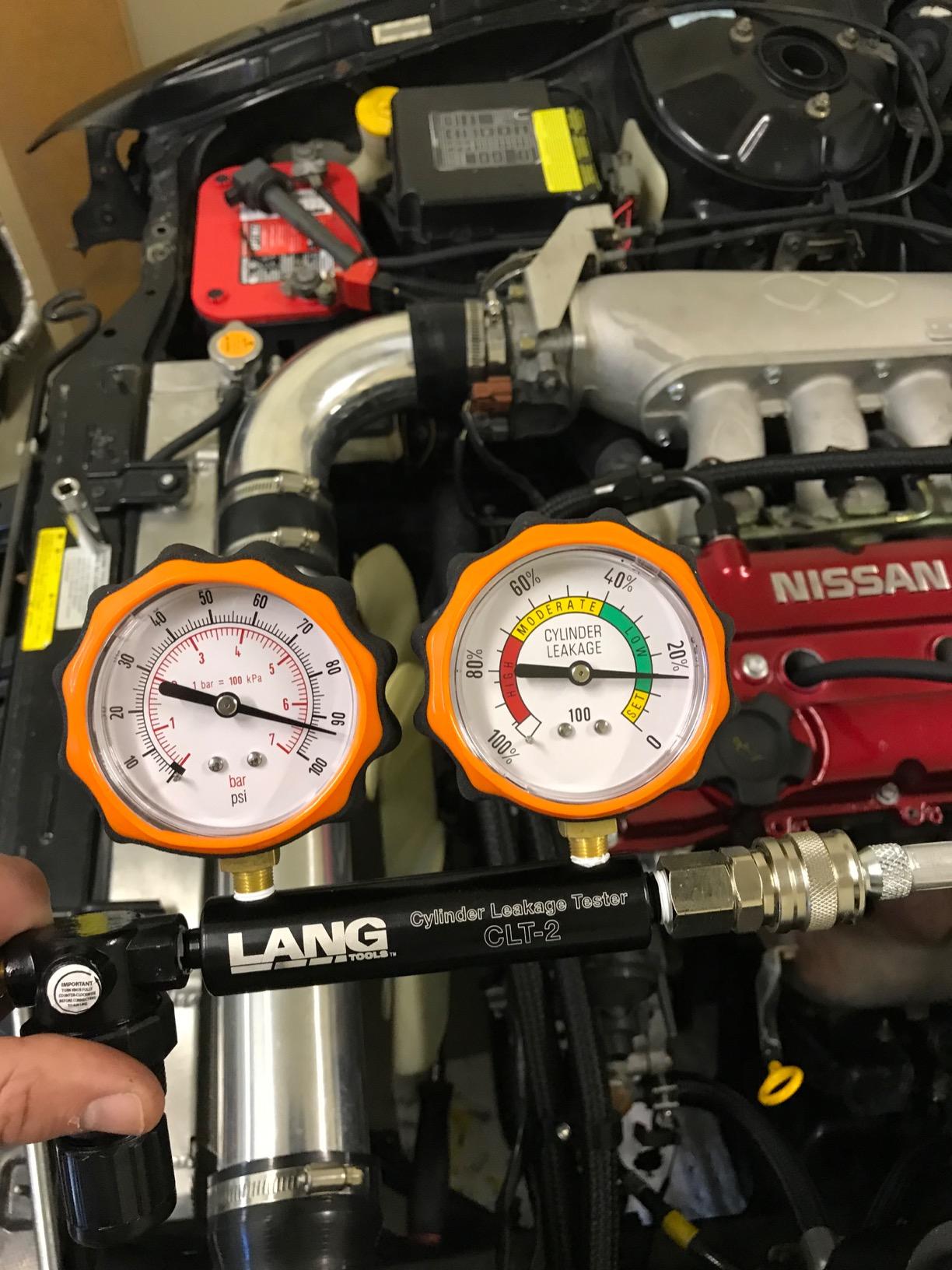 Lang Tools CLT-2 100 PSI Cylinder Leakage Tester with 2 Gauges, One Size customer photo 1