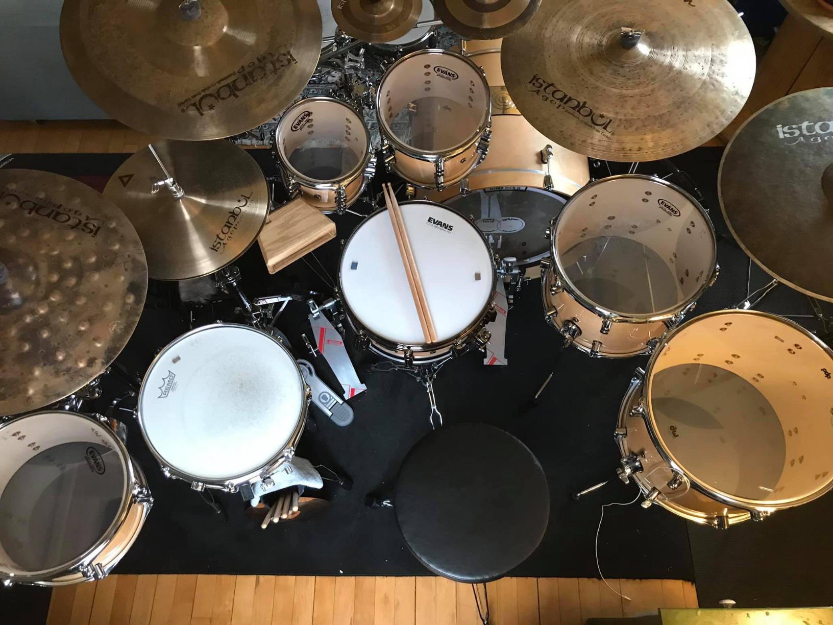 PDP By DW 7-Piece Concept Maple Shell Pack with Chrome Hardware Pearlescent White customer photo 2