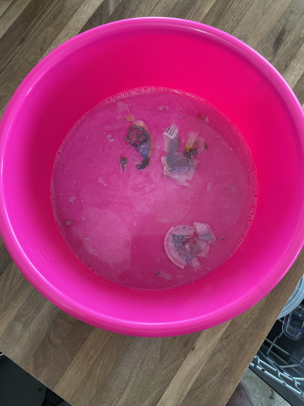 Little Giant Plastic Utility Pan | Feed Pan | Durable & Versatile Livestock Feeding Bucket | Made in USA | 3 Gallon | Green customer photo 1