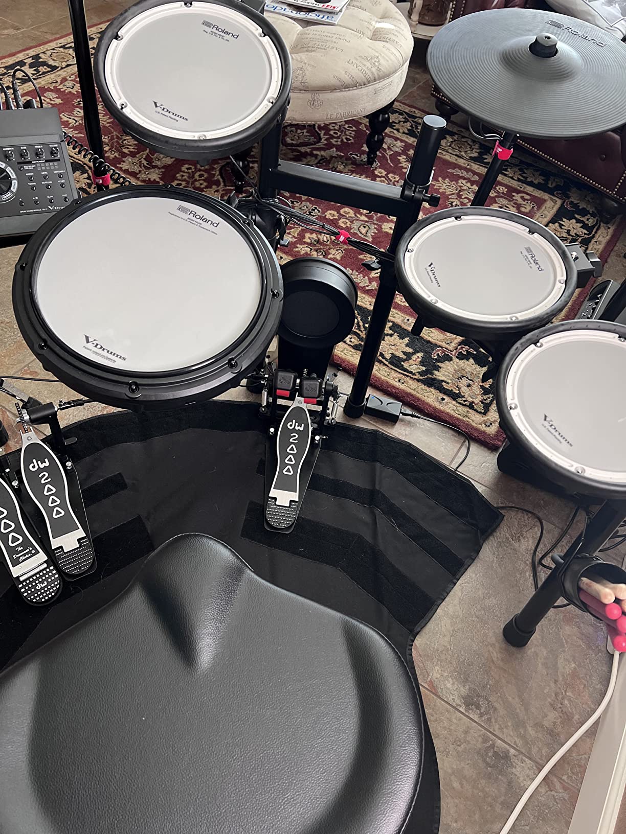 Anchoring Drum Mat, The Ultimate Drum Mat customer photo 1