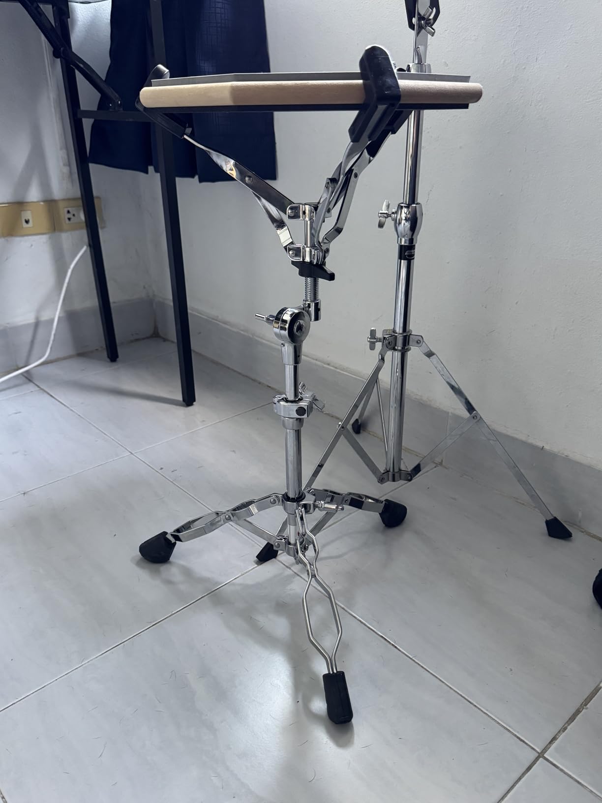 Gibraltar 5000 Series Snare Drum Stand, Medium Weight Double Braced with Geared Basket Tilter (5706) customer photo 1
