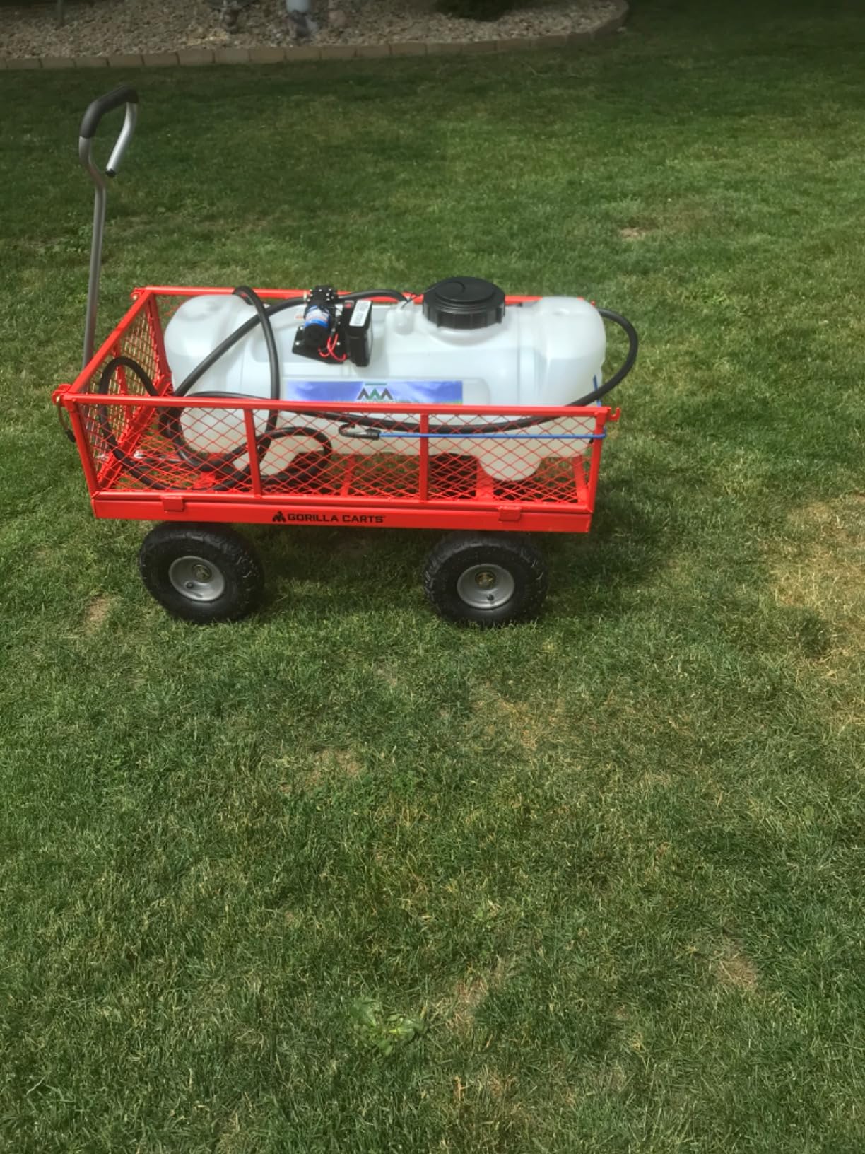 Master Mfg 15-Gallon UTV & ATV Spot Sprayer - 1.0GPM, 40PSI Max for Fertilizer, Weed & Pest customer photo 2