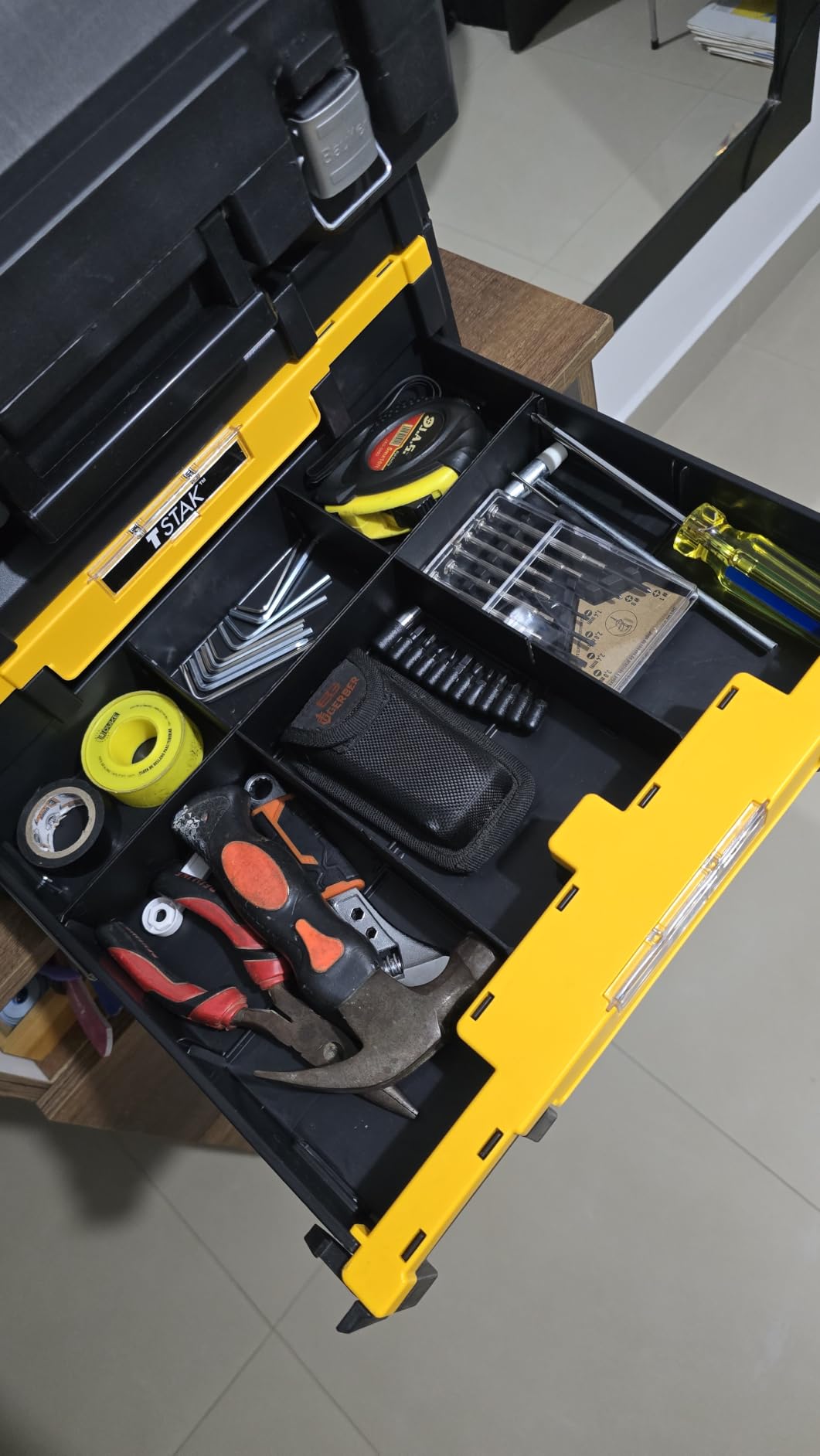DEWALT TSTAK Tool Storage Organizer with Double Drawers, Holds Up to 16.5 lbs. (DWST17804) customer photo 1