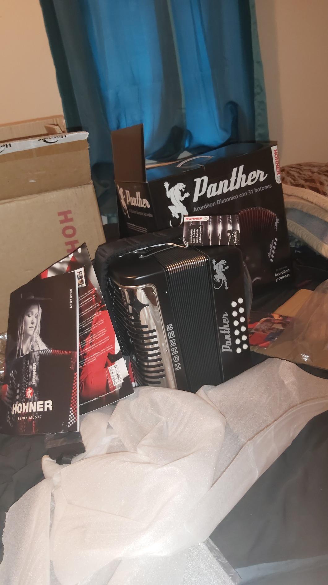 HOHNER Accordion, 3100FB Panther Diatonic customer photo 4