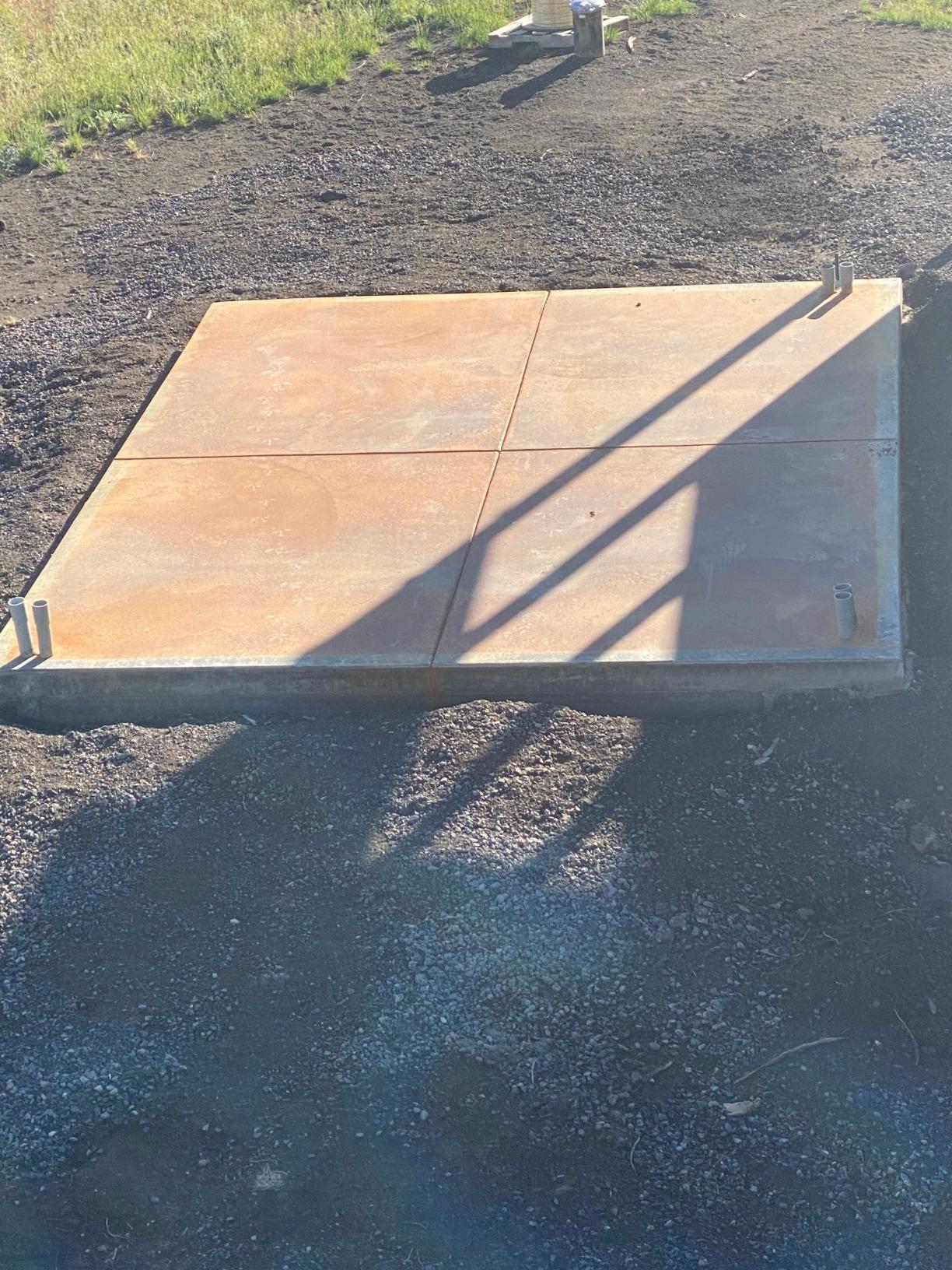 CC Concrete Coatings Vivid Acid Stain for Concrete | Caramel | 1-Gallon | Mottled Look, Variegated Effect, Concrete Stain, Reacts with Cement, Interior & Exterior, Patios, Floors, Driveways customer photo 2