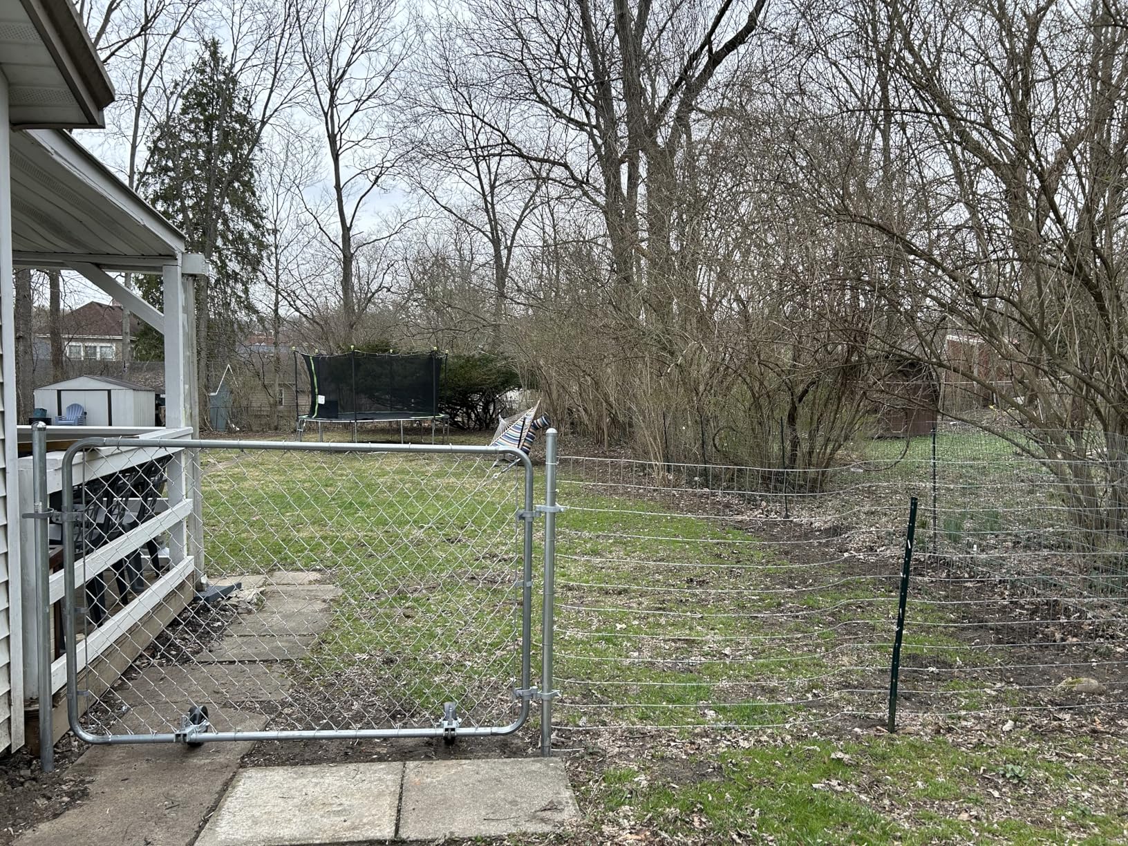 Adjust-A-Gate Chain Link Walk Gate Kit with Round Frame, Fit-Right, 6'H - Heavy-Duty Outdoor Reinforcement & Accessories for Gates and Fences customer photo 2