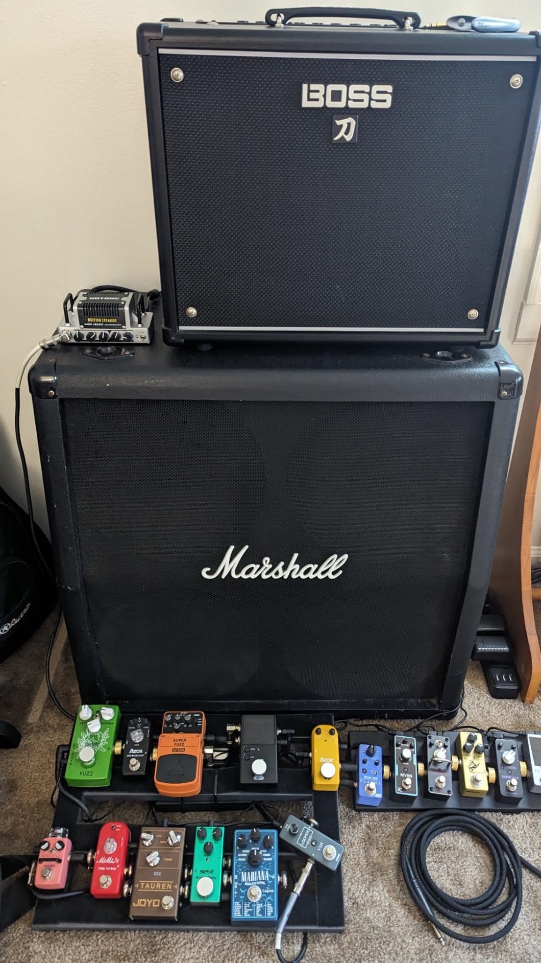 Hotone Nano Legacy British Invasion 5-Watt Compact Guitar Amp Head with 3-Band EQ customer photo 2