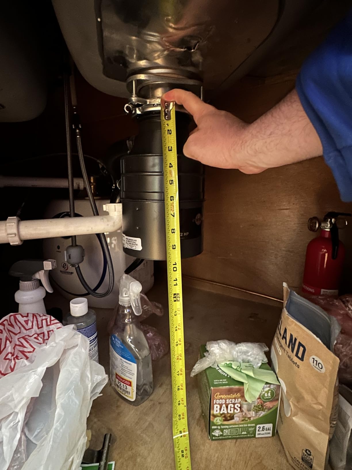 InSinkErator Badger 5 Garbage Disposal with Power Cord, Badger Series 1/2 HP Continuous Feed Food Waste Disposer customer photo 2