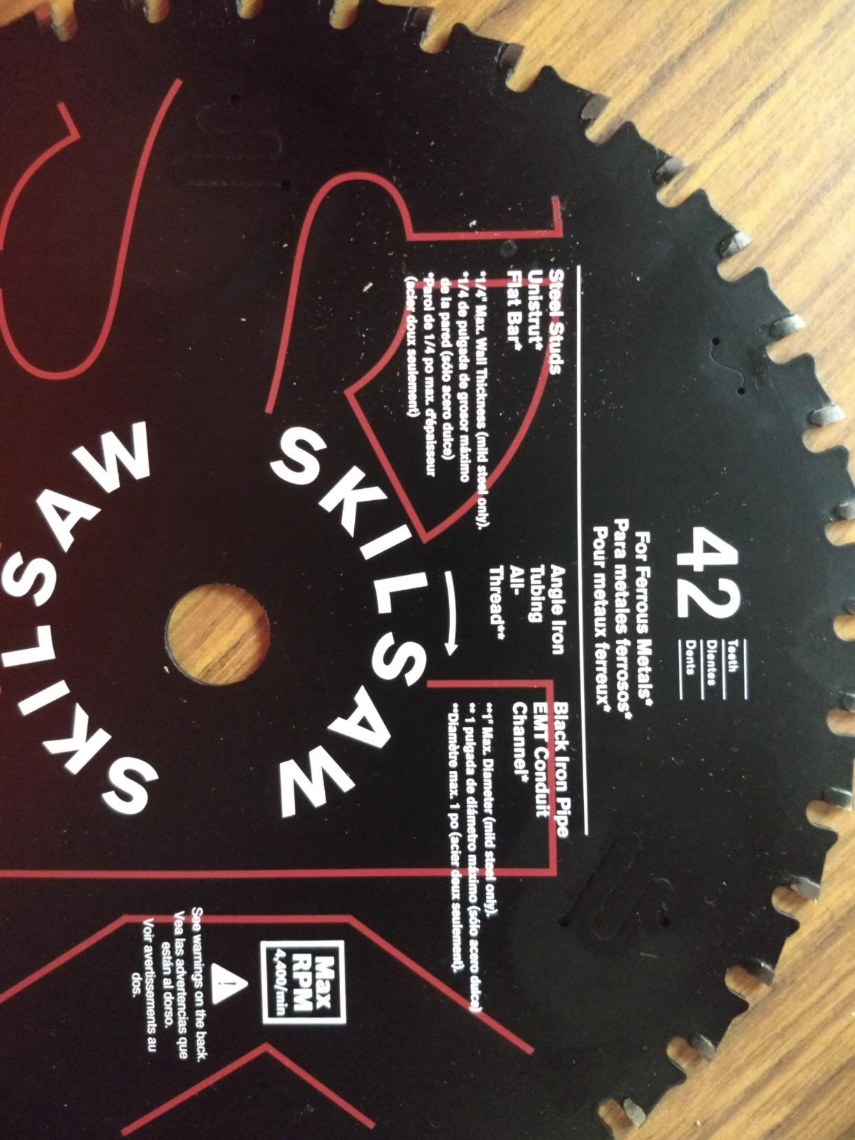 SKILSAW OUTLAW SPT78MMC-01 15 Amp 8 In. Worm Drive Metal Cutting Saw customer photo 1