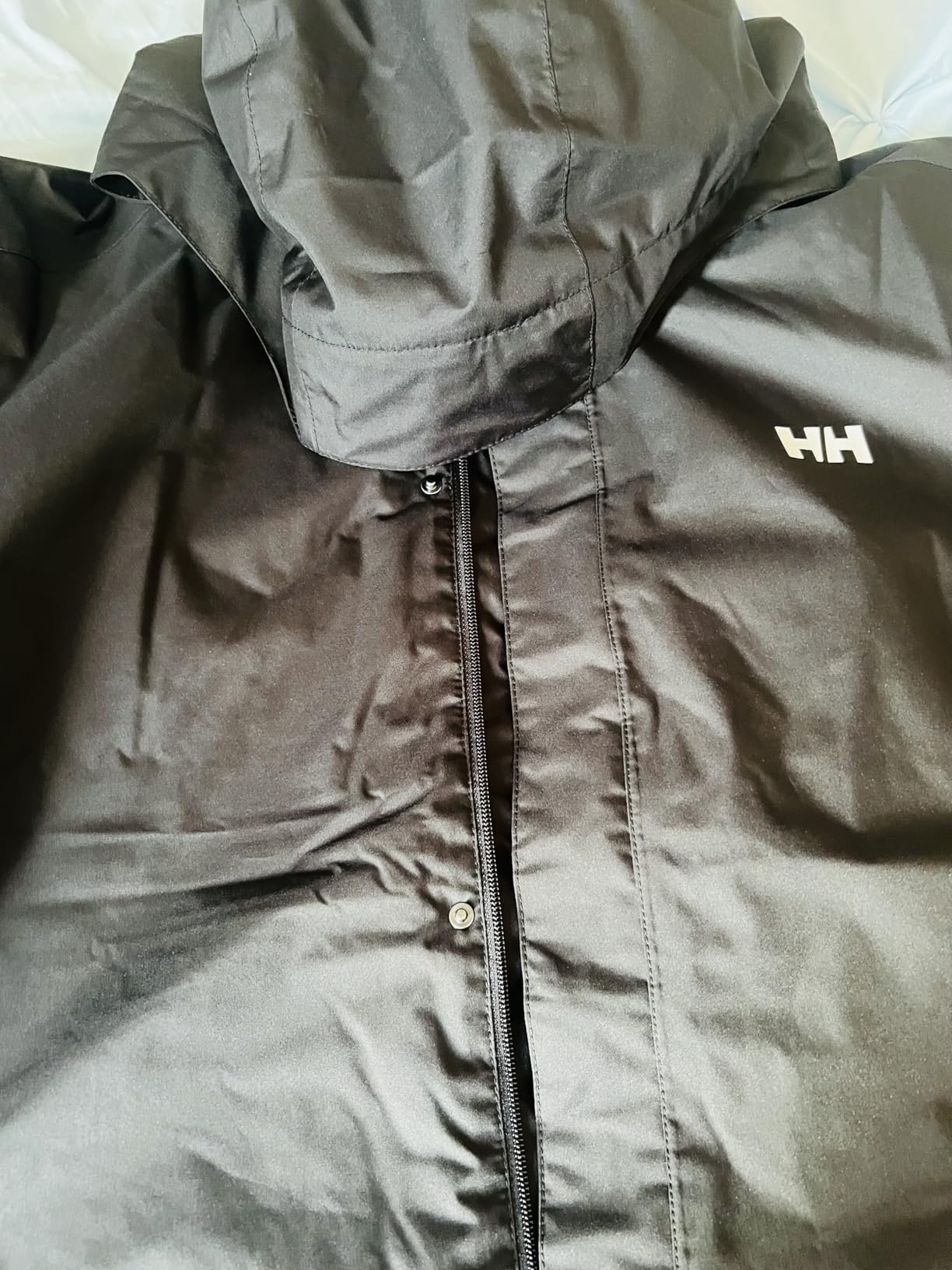 Helly-Hansen Men's Dubliner Jacket Waterproof, Windproof, Breathable Shell Rain Coat with Packable Hood customer photo 2